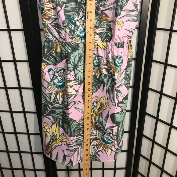 J. Crew Tropical Floral Dress Size Medium - Picture 8 of 8
